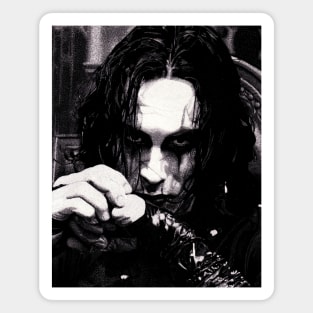 Eric Draven Portrait - The Crow Magnet